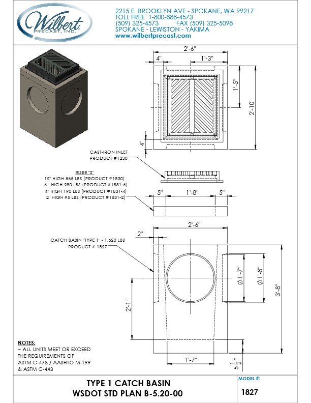 Catch Basins Wilbert Precast Inc